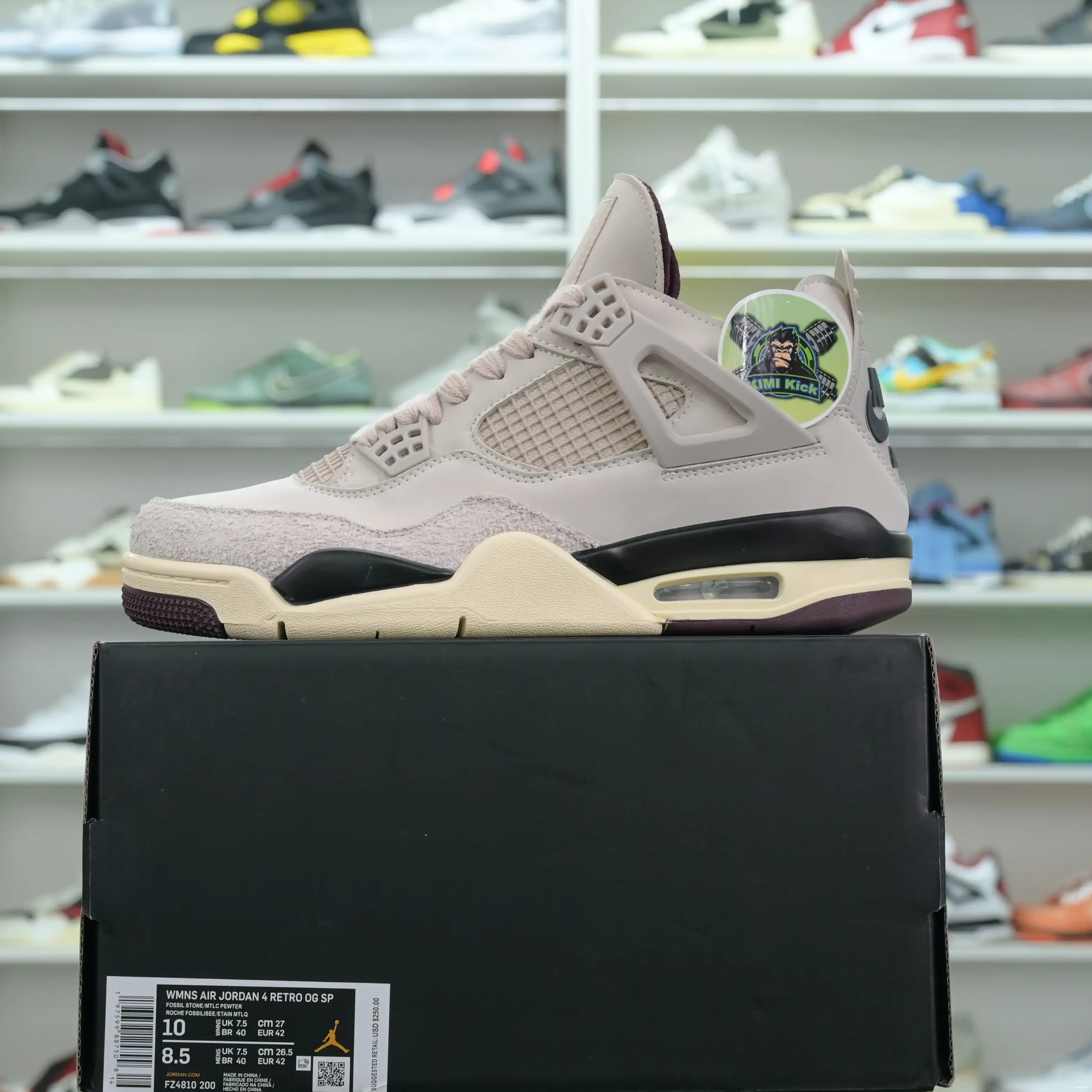 Jordan A Sleeping” Were Kimikick Air You Ma Jordan x Maniére 4“While 0604